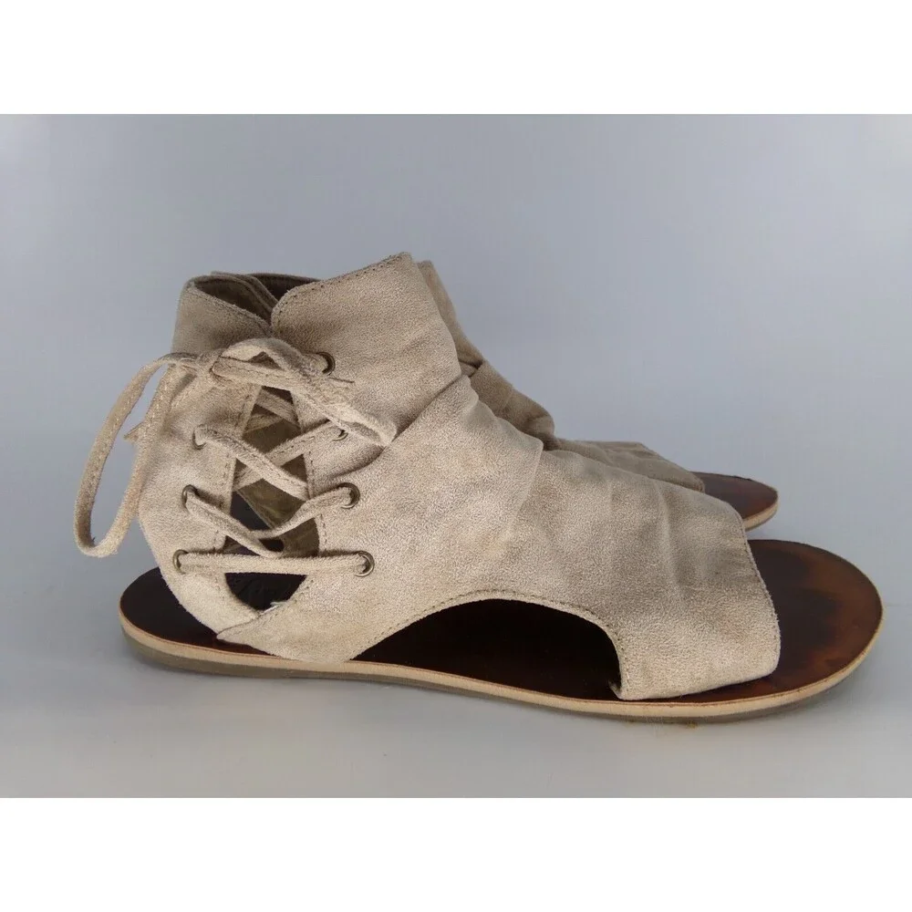 Billa Bong womens shoes Faux Suede Sandal 9.5 - Picture 2 of 9